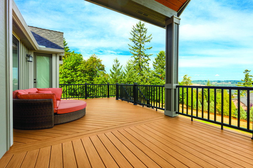 Composite decking project from Stormproof Exteriors